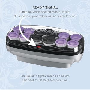 Conair ceramic hot rollers